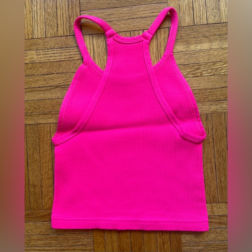 Free People Happiness Runs Long Crop Top in Pink Size XS SMALL NWOT $40 - Picture 9 of 10